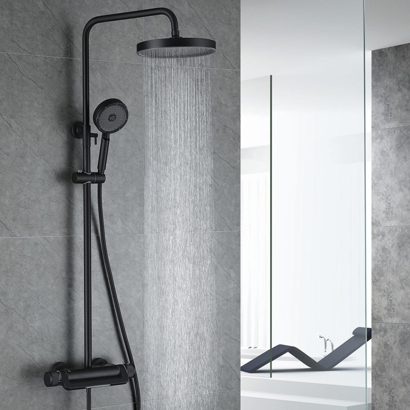 KIKO HOME Tub & Shower Faucet with Rough inValve Wayfair